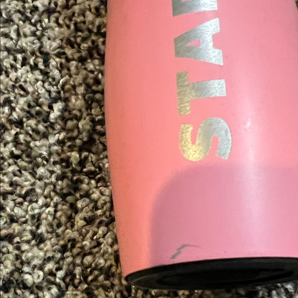 Starbucks Pink Tumbler with Black Lid - Picture 2 of 4